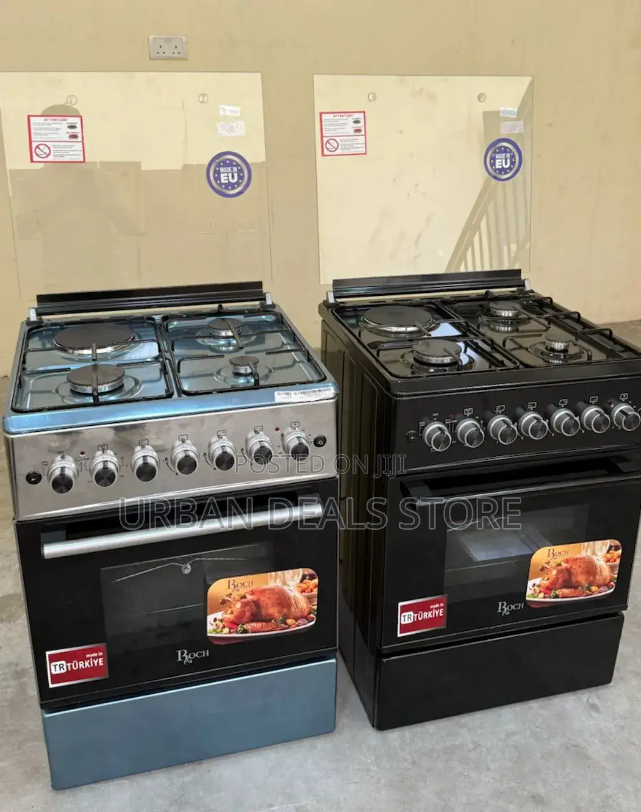 Roch 60×60 Large Free Standing 3+1 Cooker