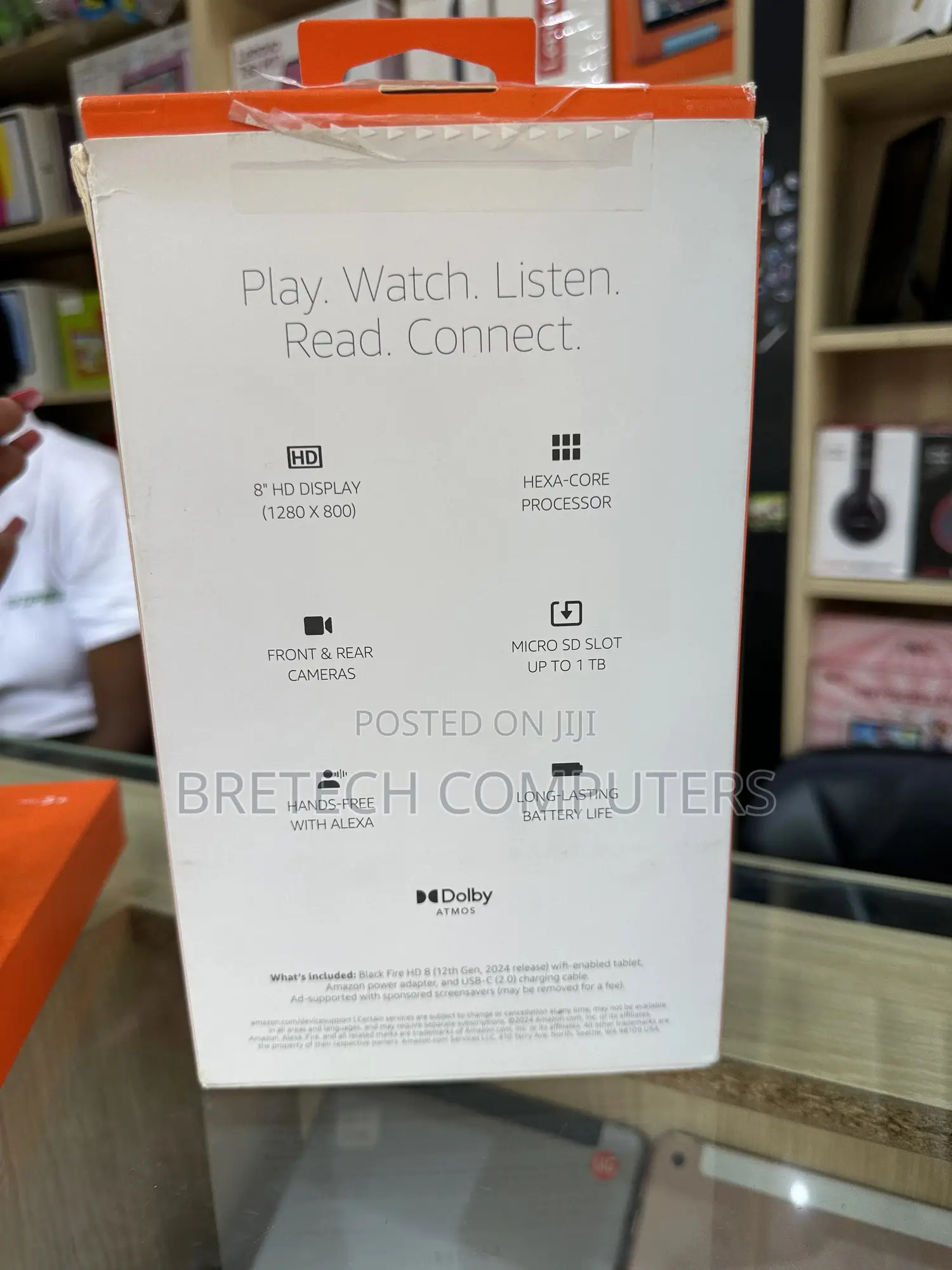New Amazon Fire HD 8 32 GB Gray