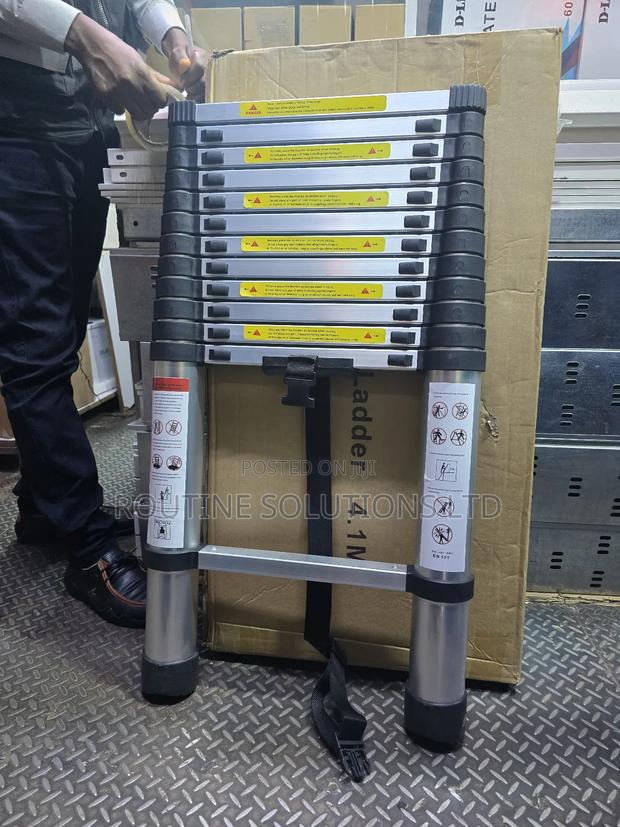 Aluminium Telescopic Ladder 4.1m - main view