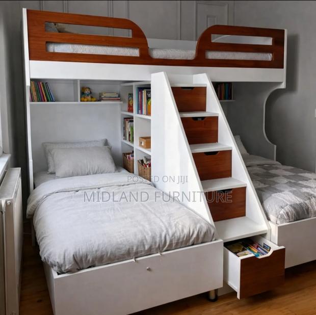 Children Tripple Bunk Bed / Tripple Decker Bed for Kids - thumbnail 4