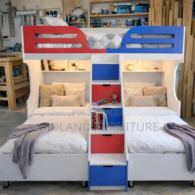 Children Tripple Bunk Bed / Tripple Decker Bed for Kids