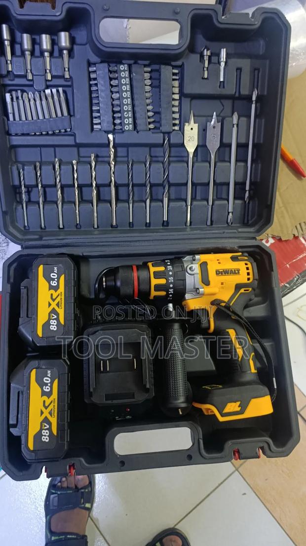 88v Dewalt Heavy Duty Cordless Drill/ Dewalt Brushless 88v Drill - main view