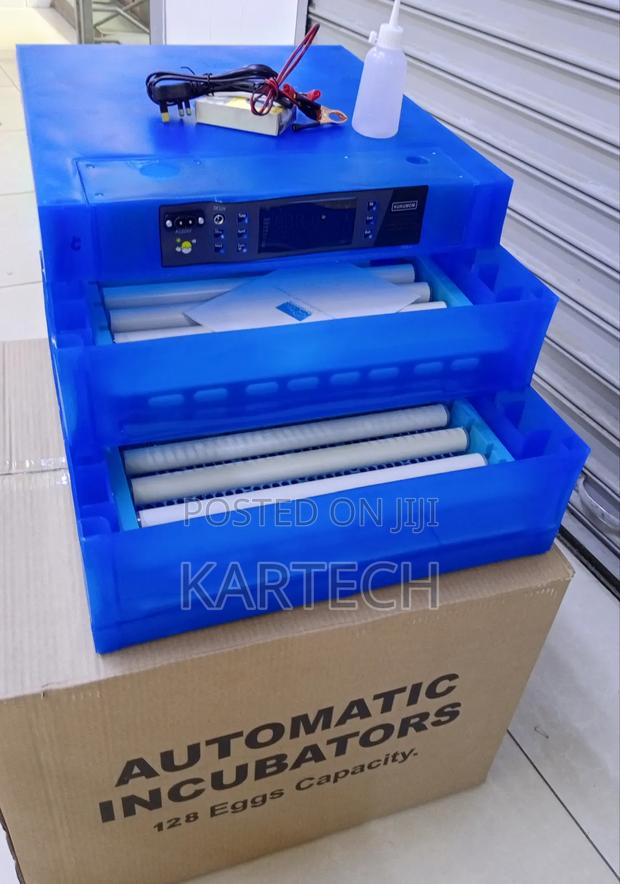 Kukumom 128 Eggs Solar/Electric Automatic Incubator - main view