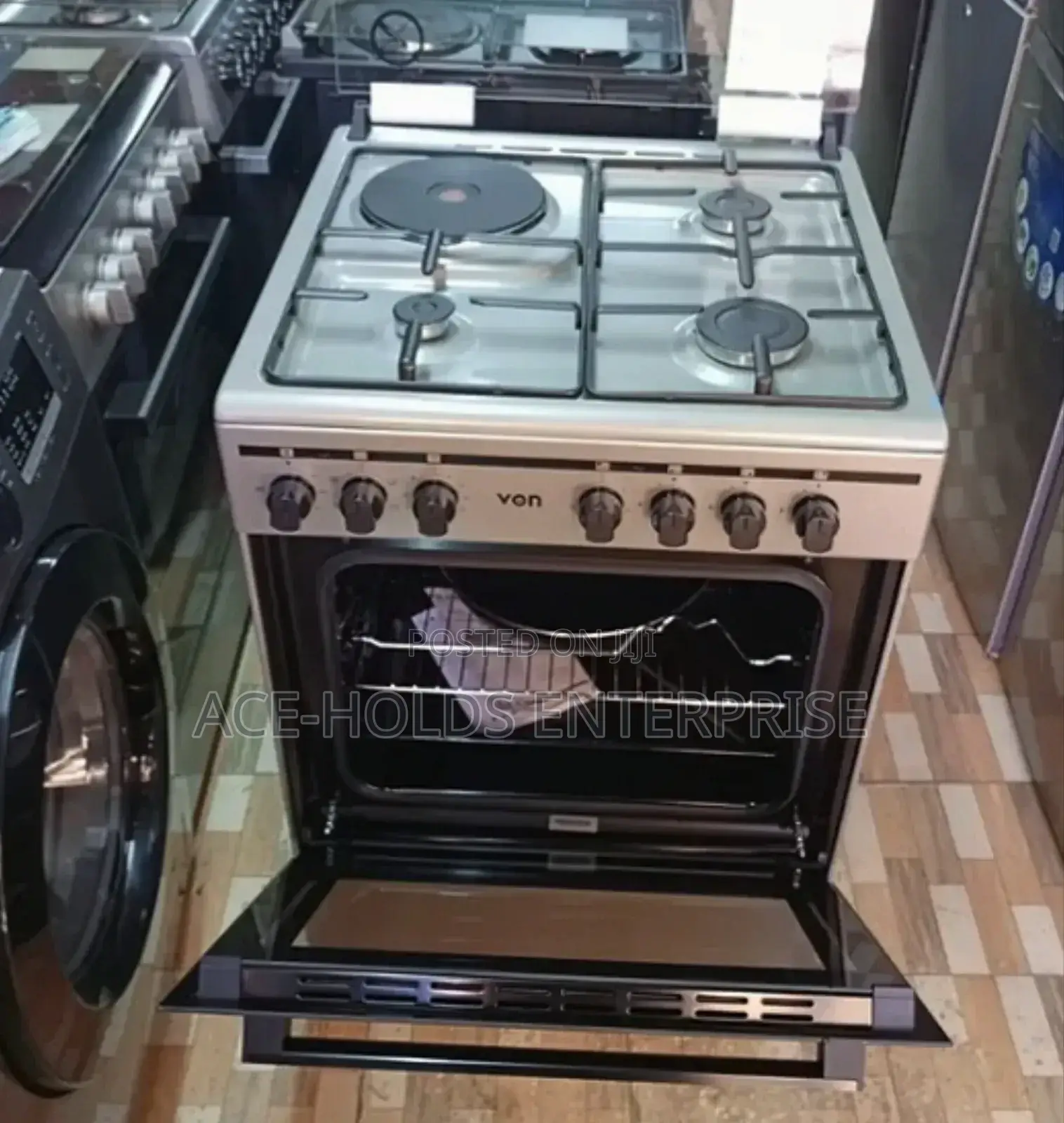 Von 3+ 1 Rapid Plate, Safety Sensor, Electric Oven - Turbo Fan Cooker