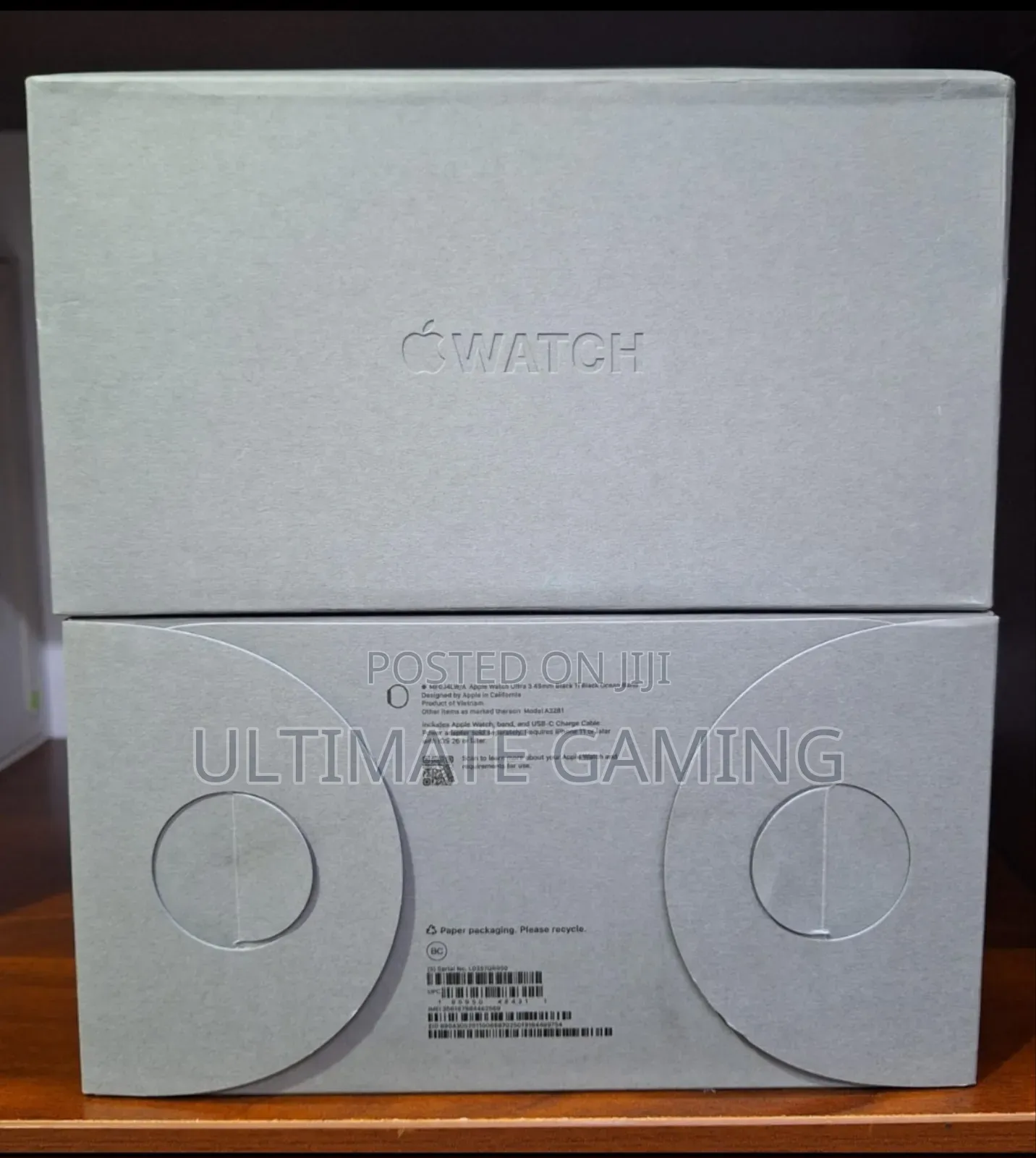 Apple Watch Ultra 3 in Natural Titanium 49mm