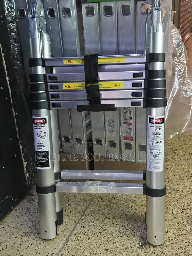 Double Telescopic Ladder 4m - main view