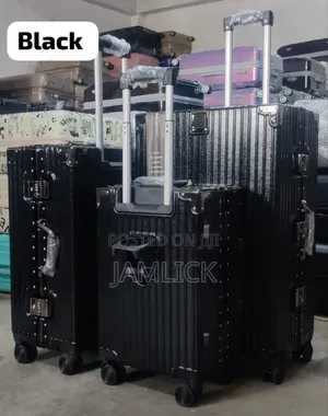 Aluminium Frame Zipless Suitcase Set