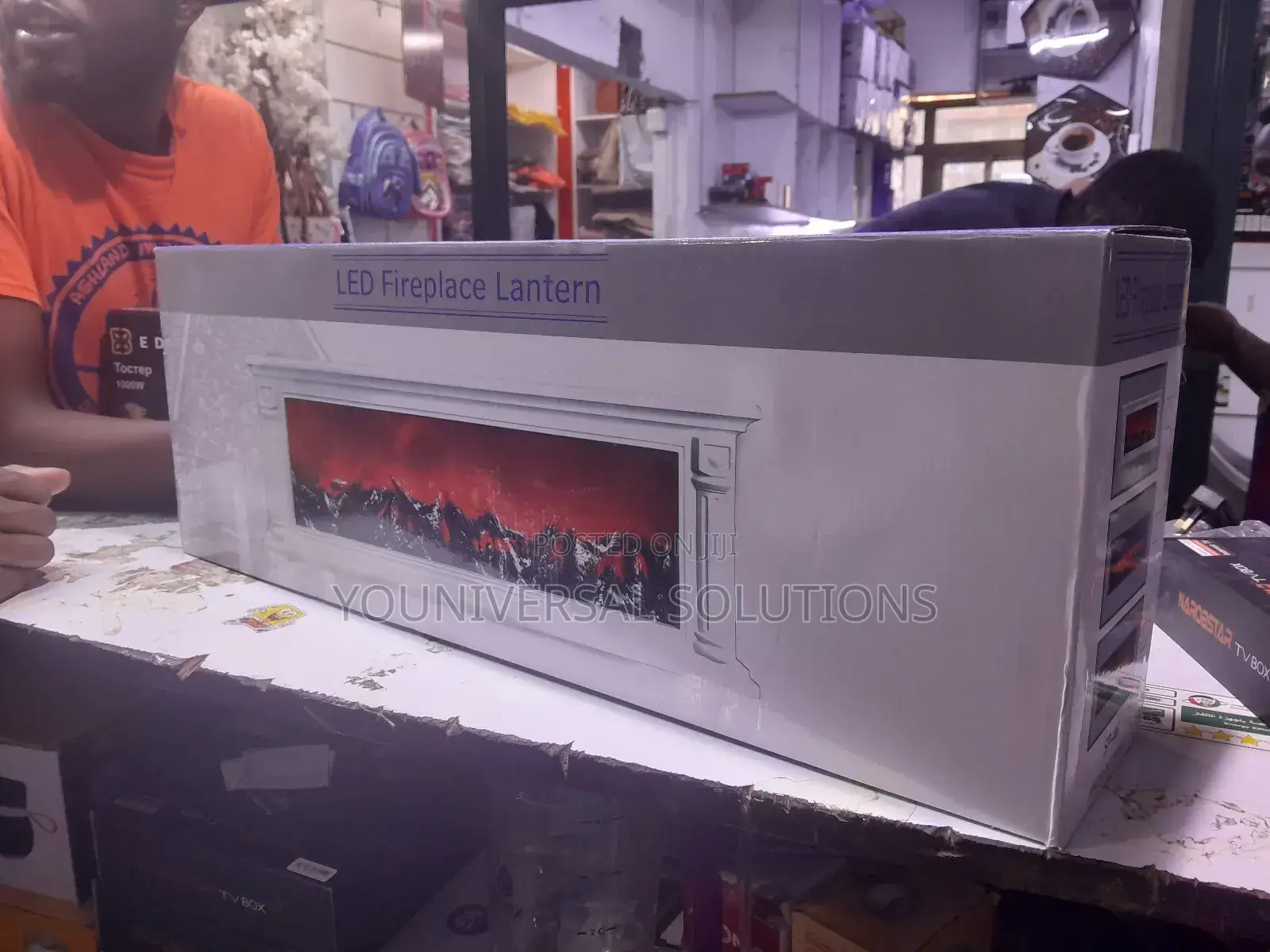 0.5 Metres Led Lantern Fire Place