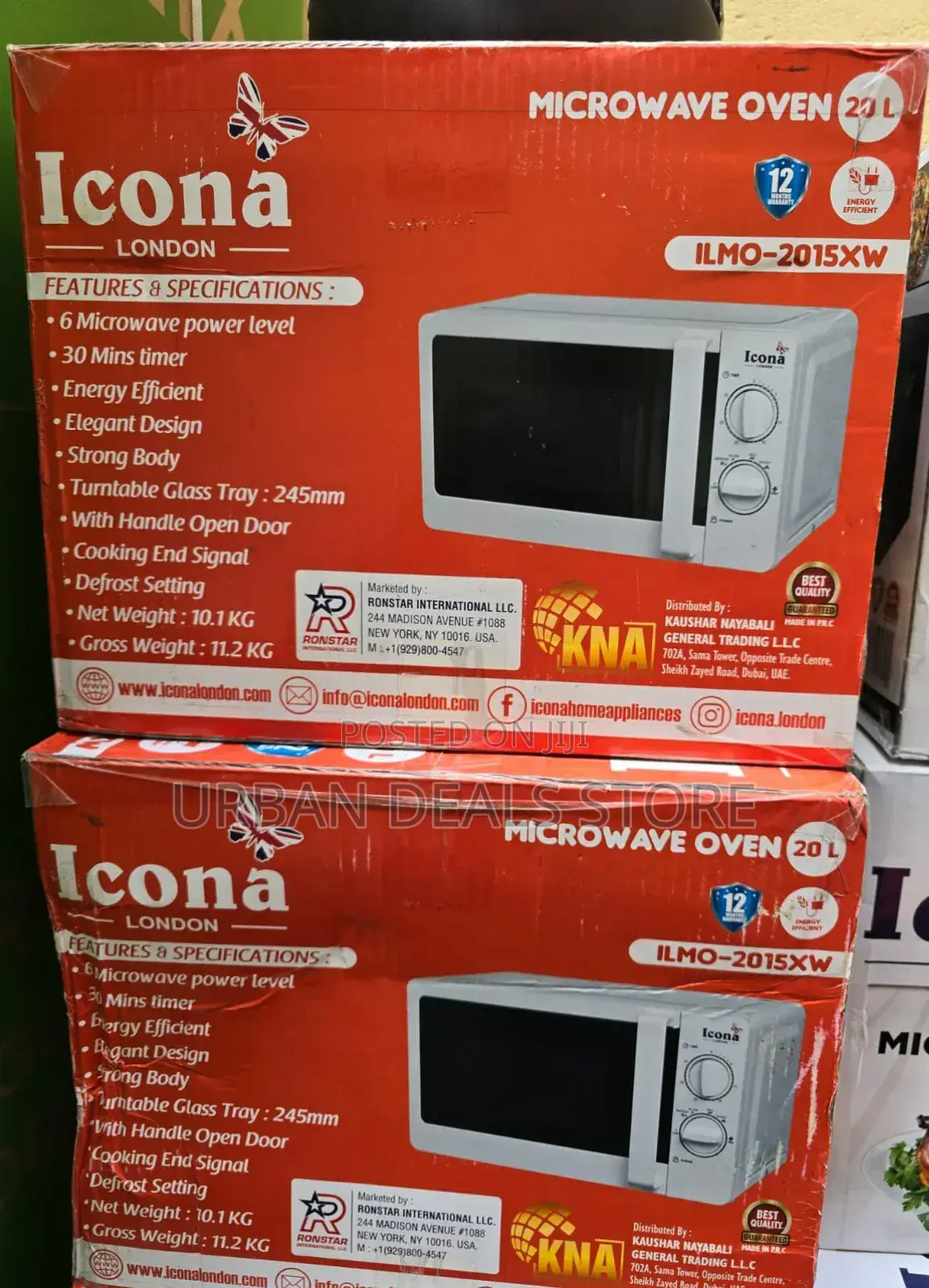 Icona 20 Litres Manual Microwave