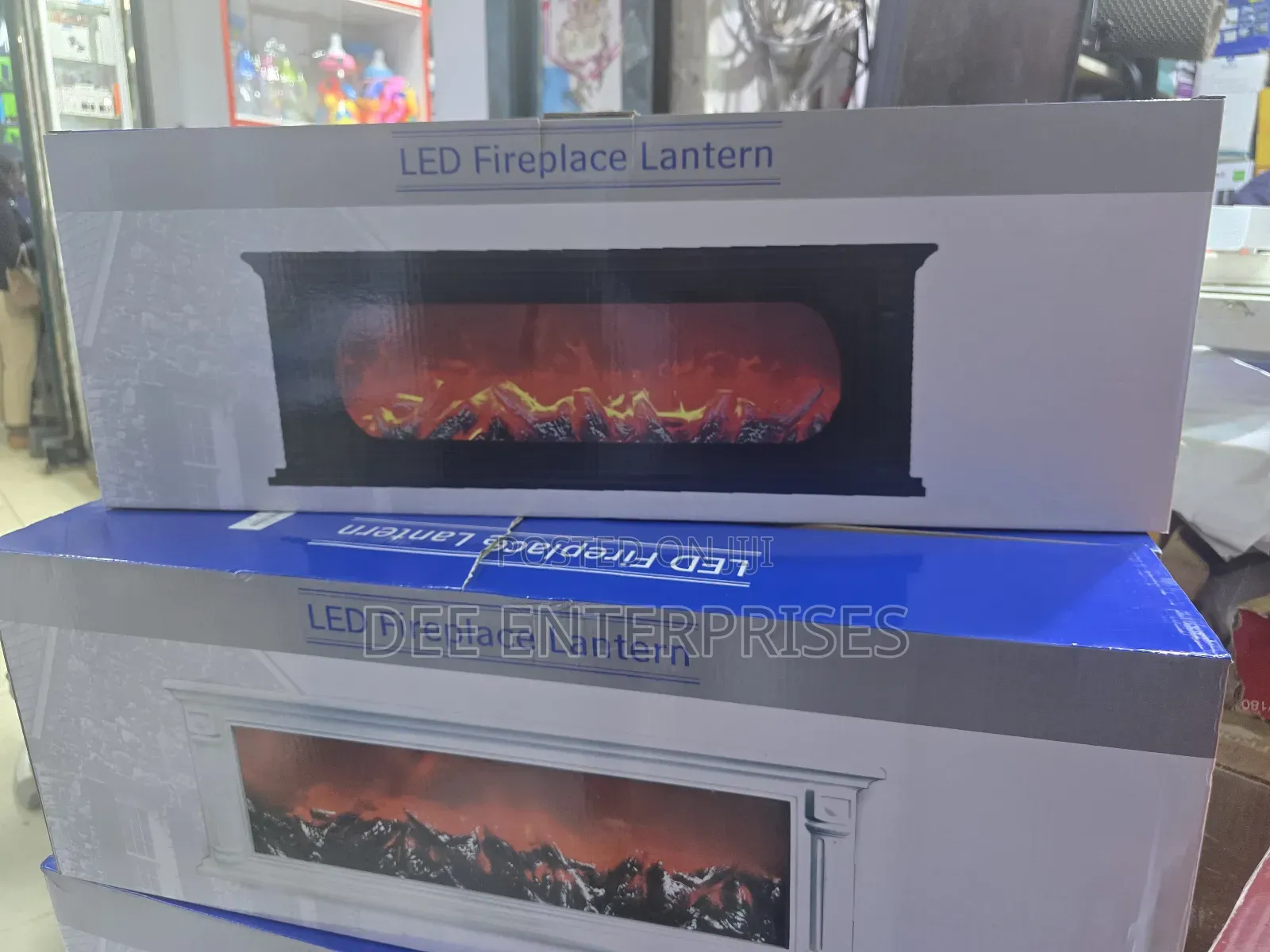 0.5m Led Lantern Fire Place