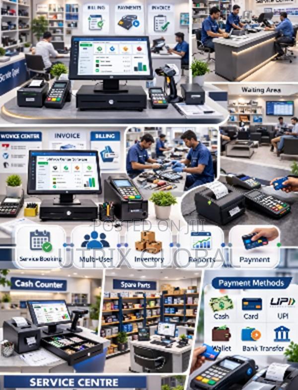 Electronics Repair Shop Pos Software And Hardware Complete Set