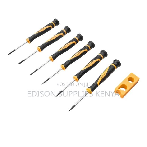 Tolsen 8pcs Precision Screwdriver Set W/ Reversible Plastic Case Stand - thumbnail 5