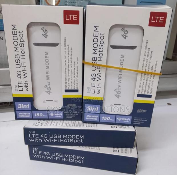 Lte 4g Usb Modem 3in1 With Wifi Hotspot - thumbnail 3