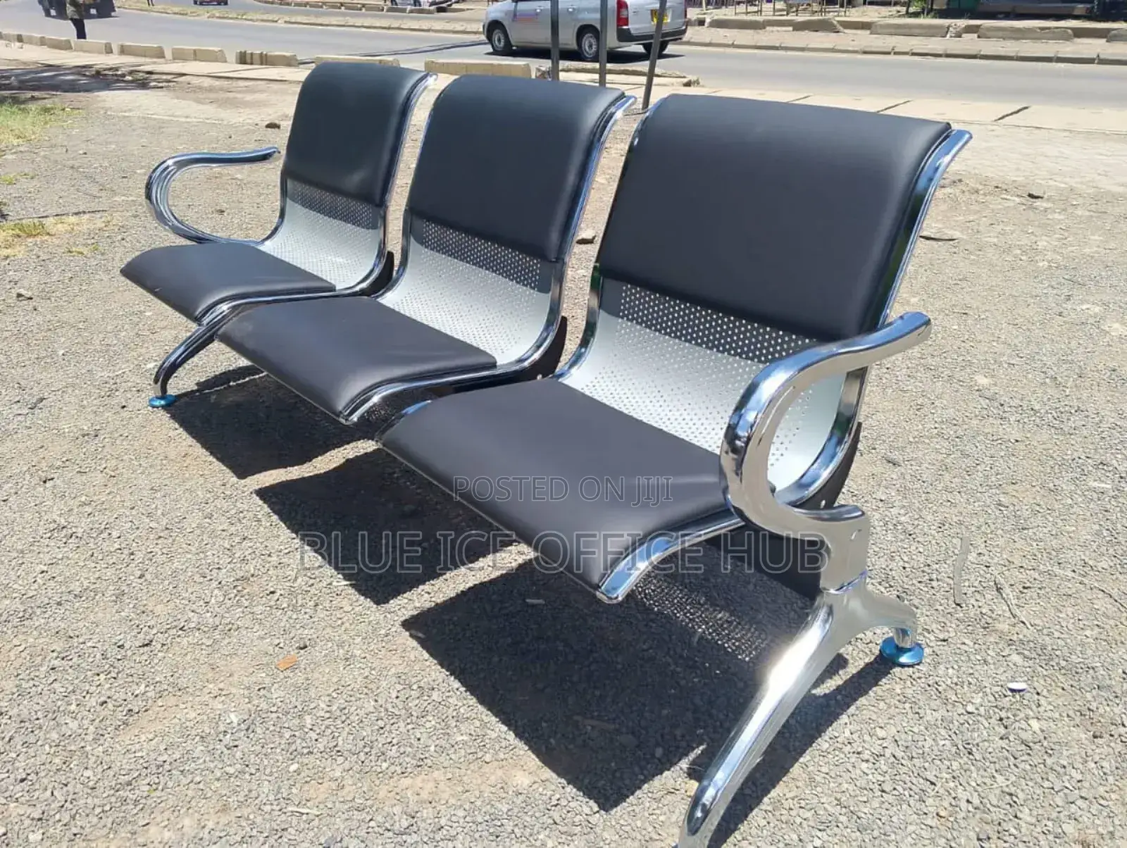 3seater Reception Visitors Chair
