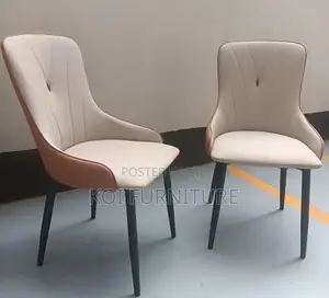 Dining Chairs; Upholstred Leather Dining Chair
