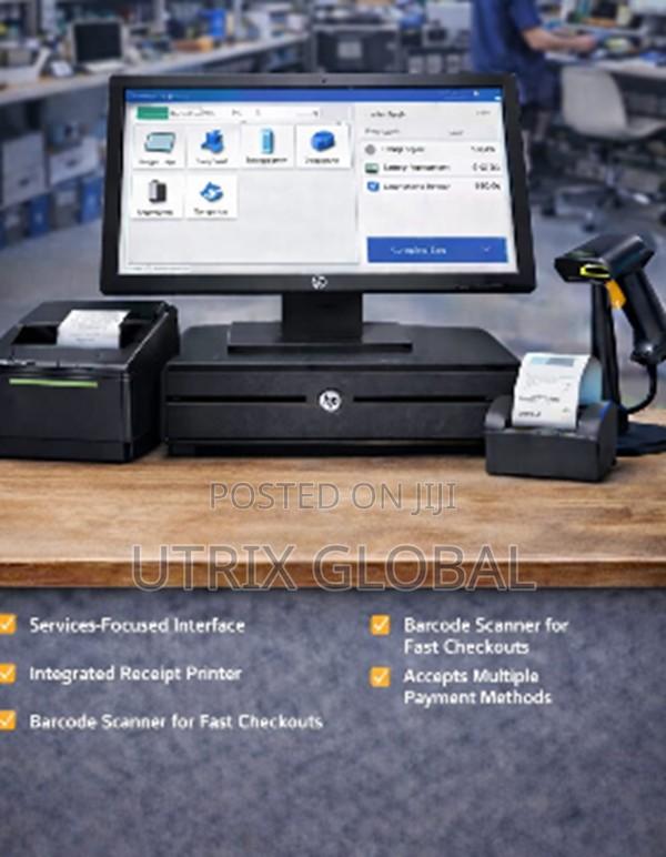 Service Center Pos System With Inventory And Reports Complete Set - main view