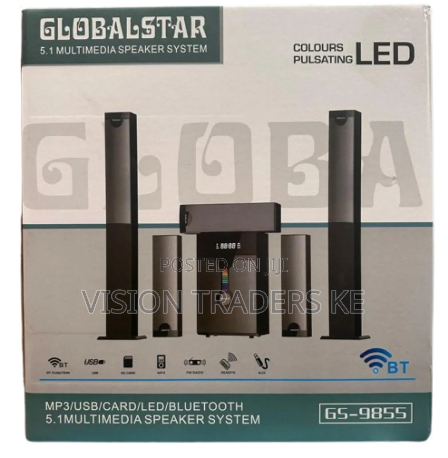 Globalstar 5.1ch Home Theater Multimedia System
Woofer