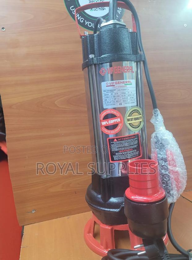 15m 2" Sewage Pump 1.5hp