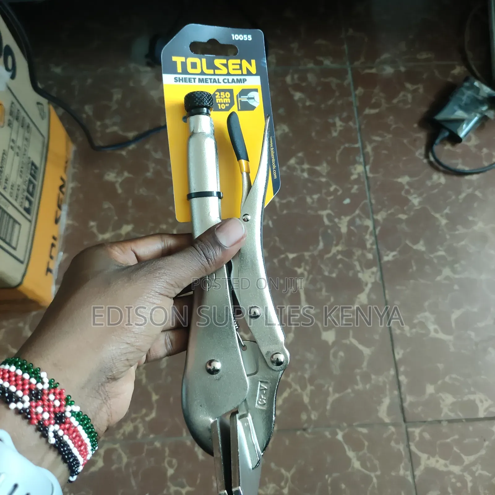 Tolsen Sheet Metal Clamp Vice Grip Sheet Metal Locking Pliers