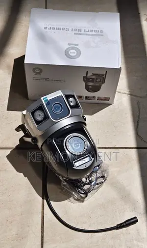 Wifi Dual Lens Ac Powered 4mp Wireless PTZ Camera