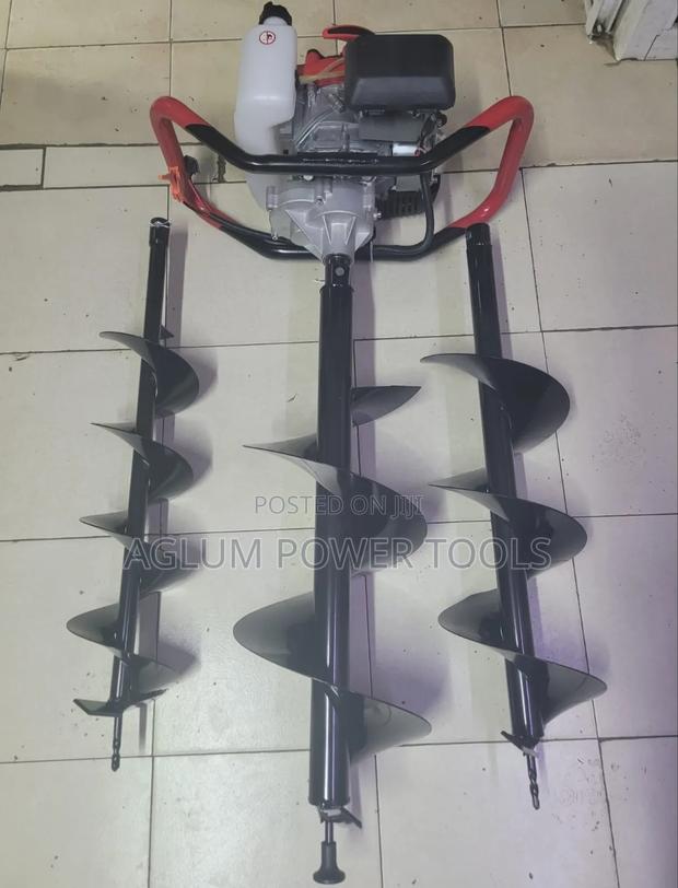 Earth Auger 4 Stroke Engine - main view