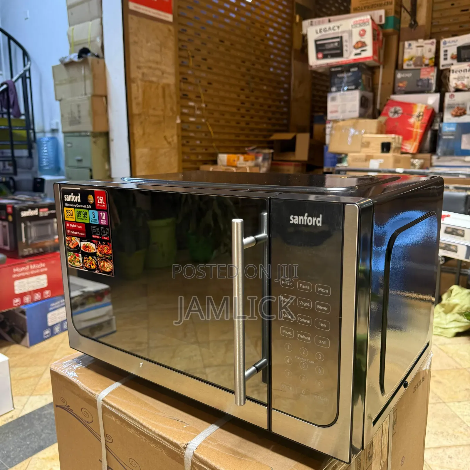 25l Sanford Digital Microwave With Grill - Ab