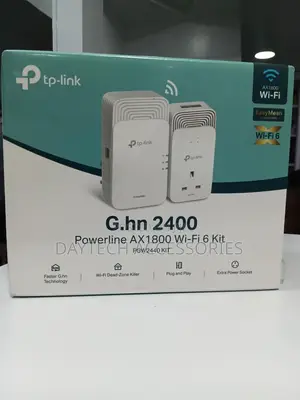 This Is a Tp-Link G.Hn2400 Powerline Ax1800 Wi-Fi 6 Kit ( Pgw2440 Kit)