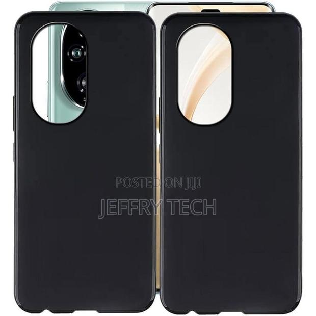 Hulio Black Soft Silicone Back Case for Motorola Edge 60 Plus