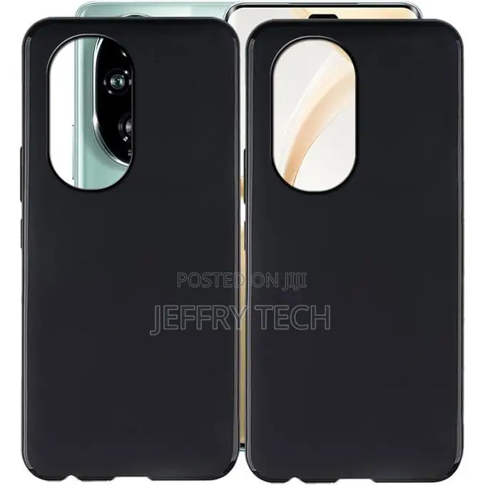 Hulio Black Soft Silicone Back Case for Motorola Edge 60 Plus