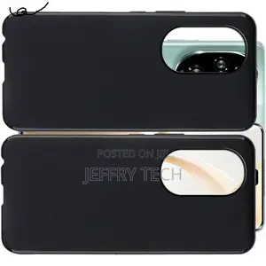Hulio Black Soft Silicone Back Case for Motorola Edge 60 Plus