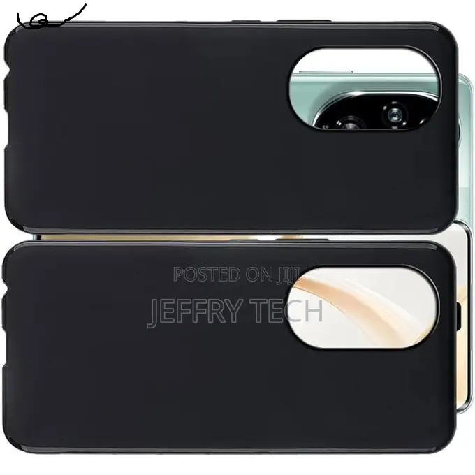 Hulio Black Soft Silicone Back Case for Motorola Edge 60 Plus