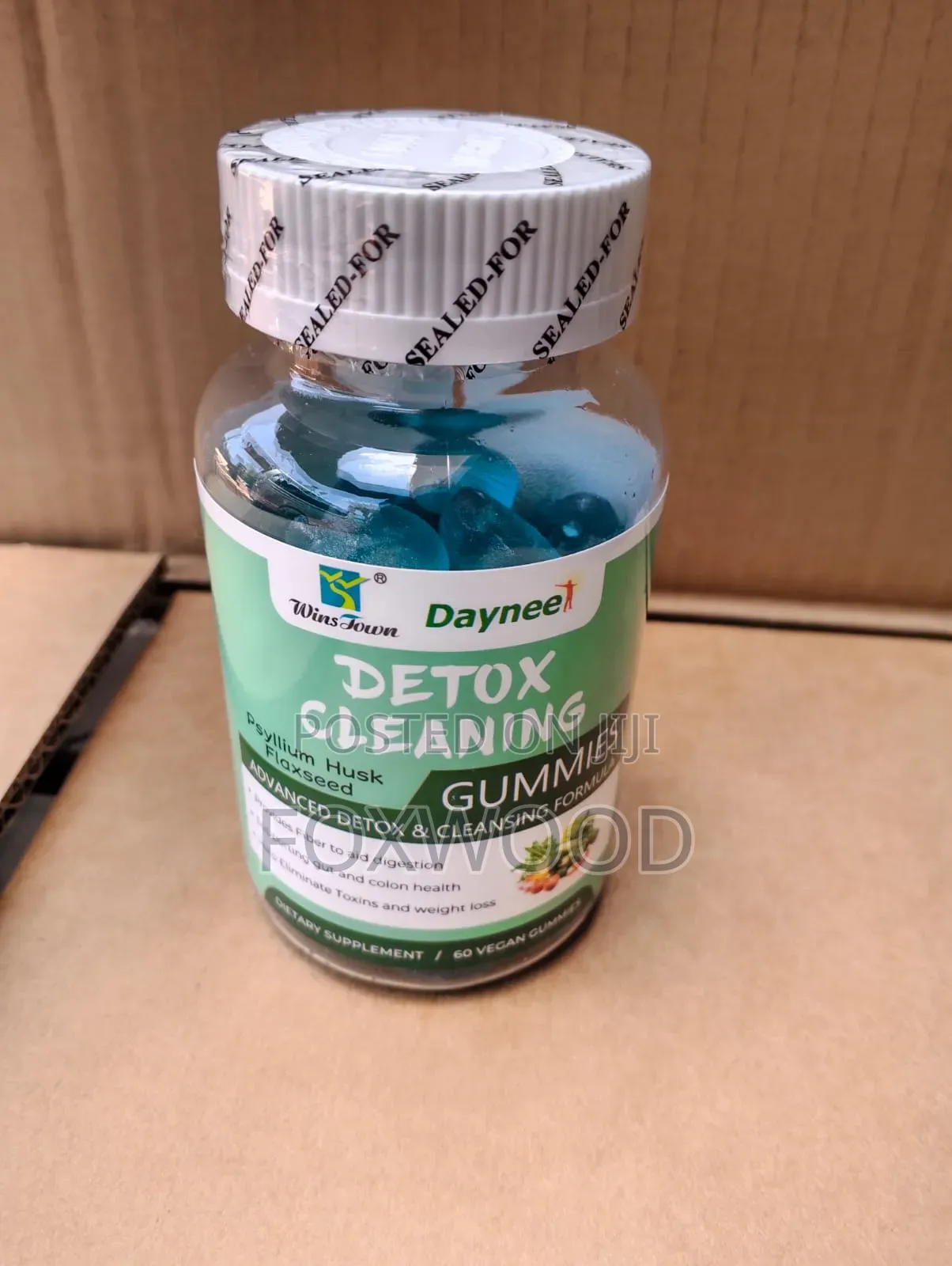 Advanced Detox Gummies With Psyllium Husk