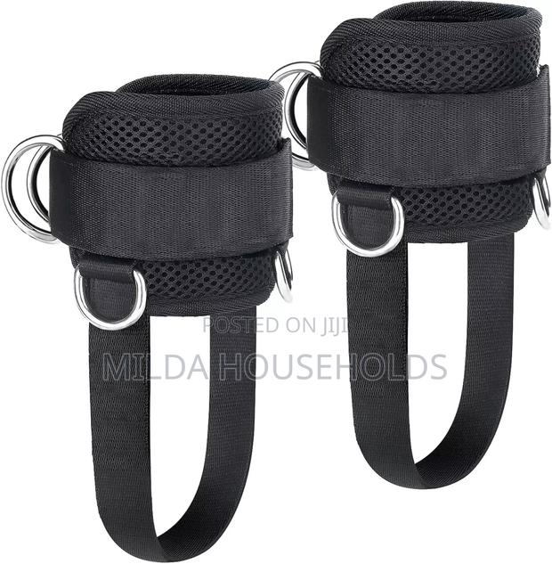 2pcs Ankle Straps for Cable Machines Kickbacks - thumbnail 2