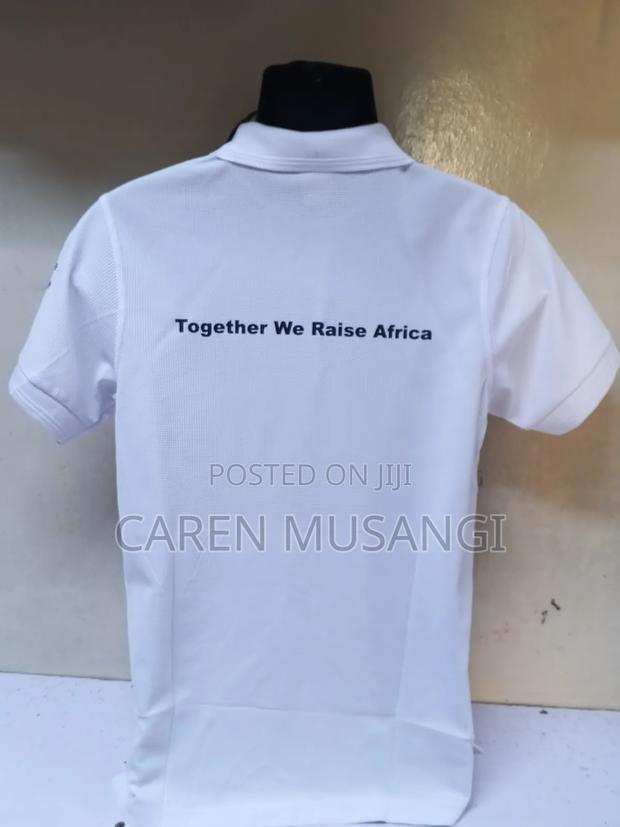 Quality Branded White Polo T-Shirts - thumbnail 4