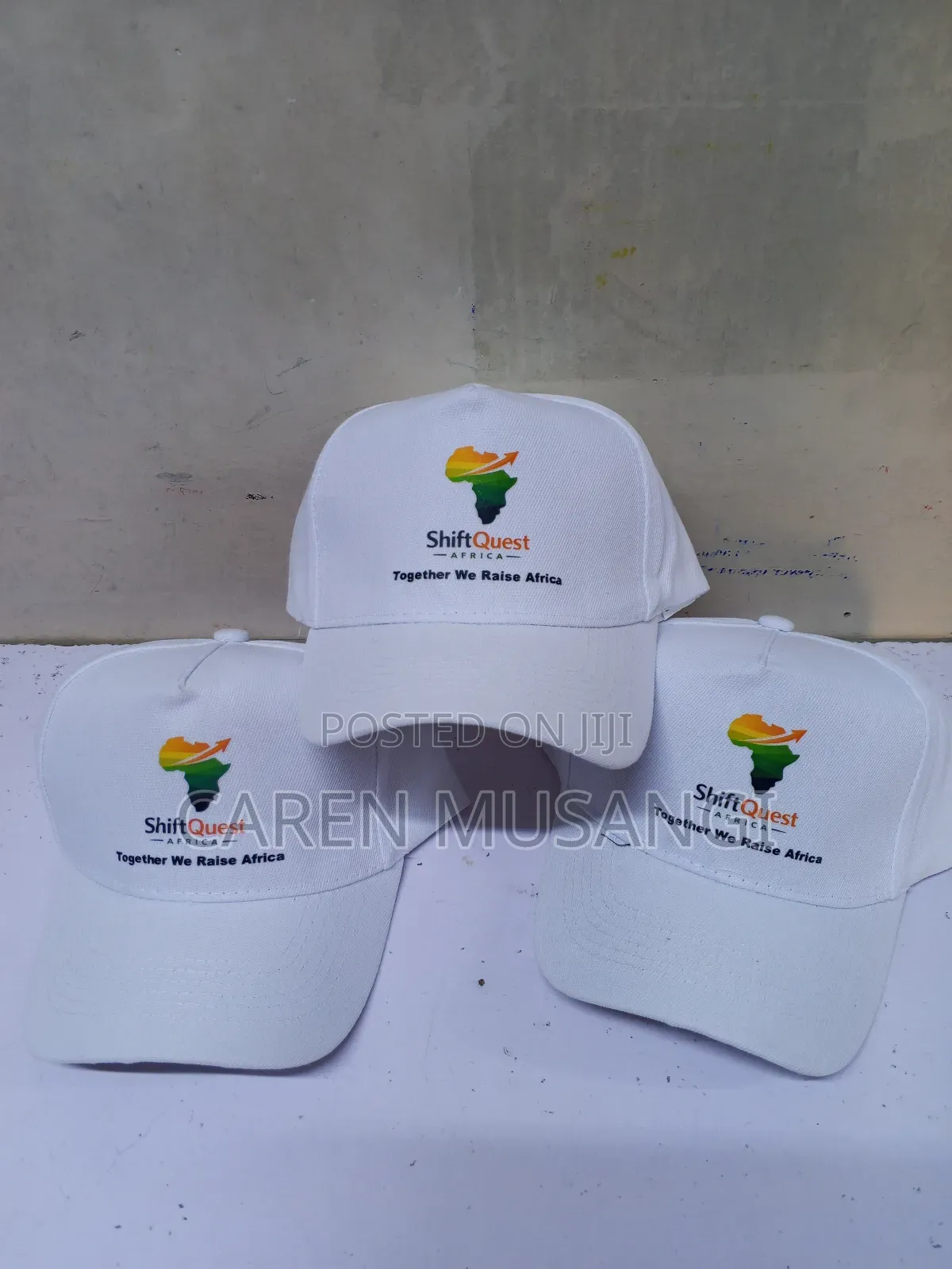 Classic White Caps