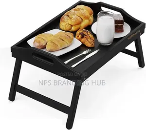 Bed Foldable Bamboo Tray Zn