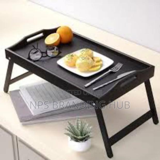 Bed Foldable Bamboo Tray Zn - thumbnail 2