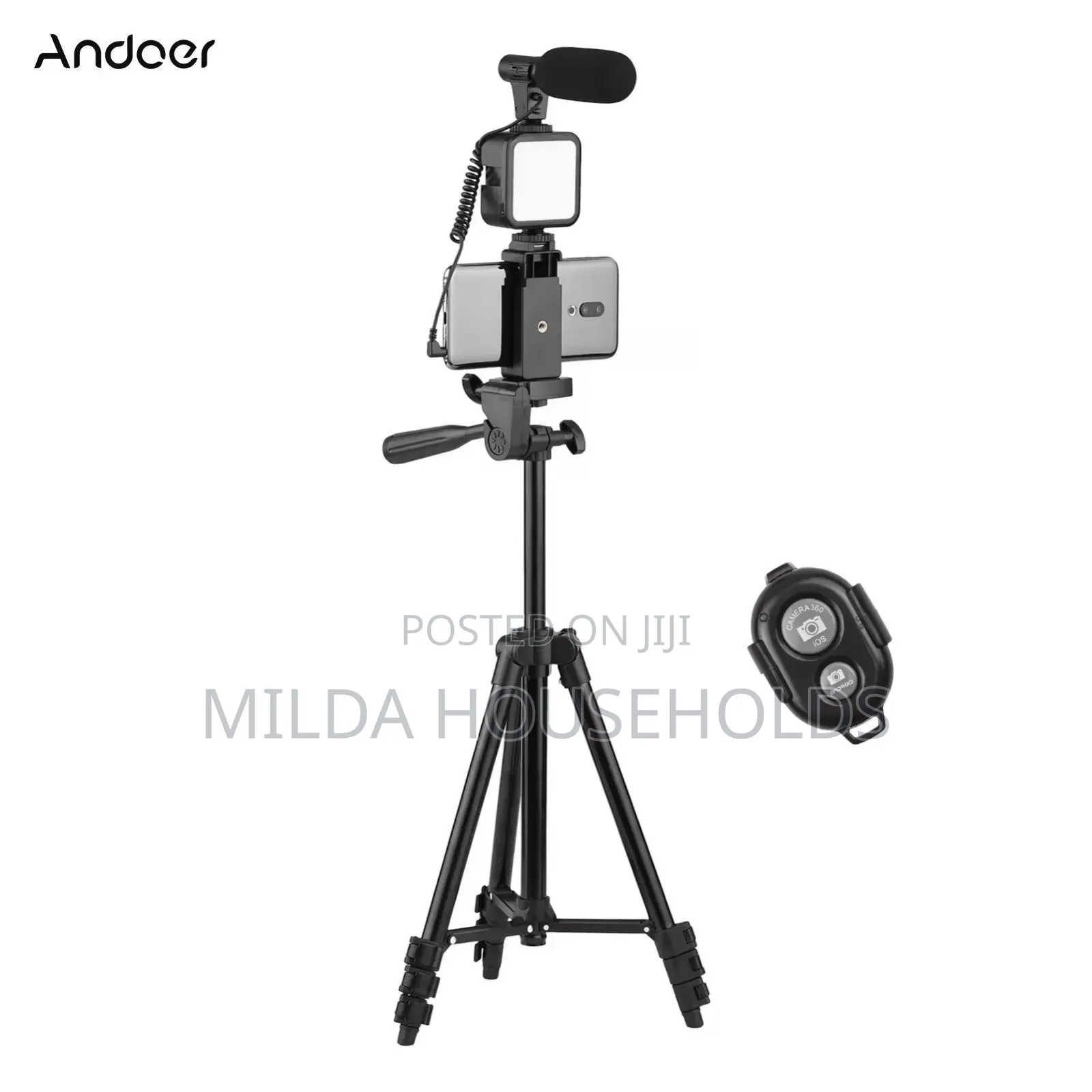 Vlogging Kit Kit-05lm With Tripod Stand.