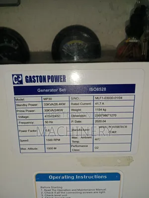 30kva Ex Uk Perkins Generator For Hire And Sale