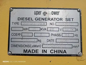 25kva Yangdon  Slightly Used Power Generator For Hire/Lease And Sale