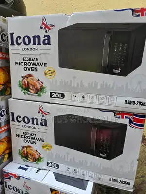 Icona London 20l Digital Microwave Oven