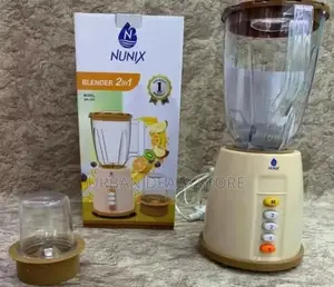 Nunix Ak-100 - 2 in 1 Blender With Grinding Machine - 1.5l (1yr Wrty)