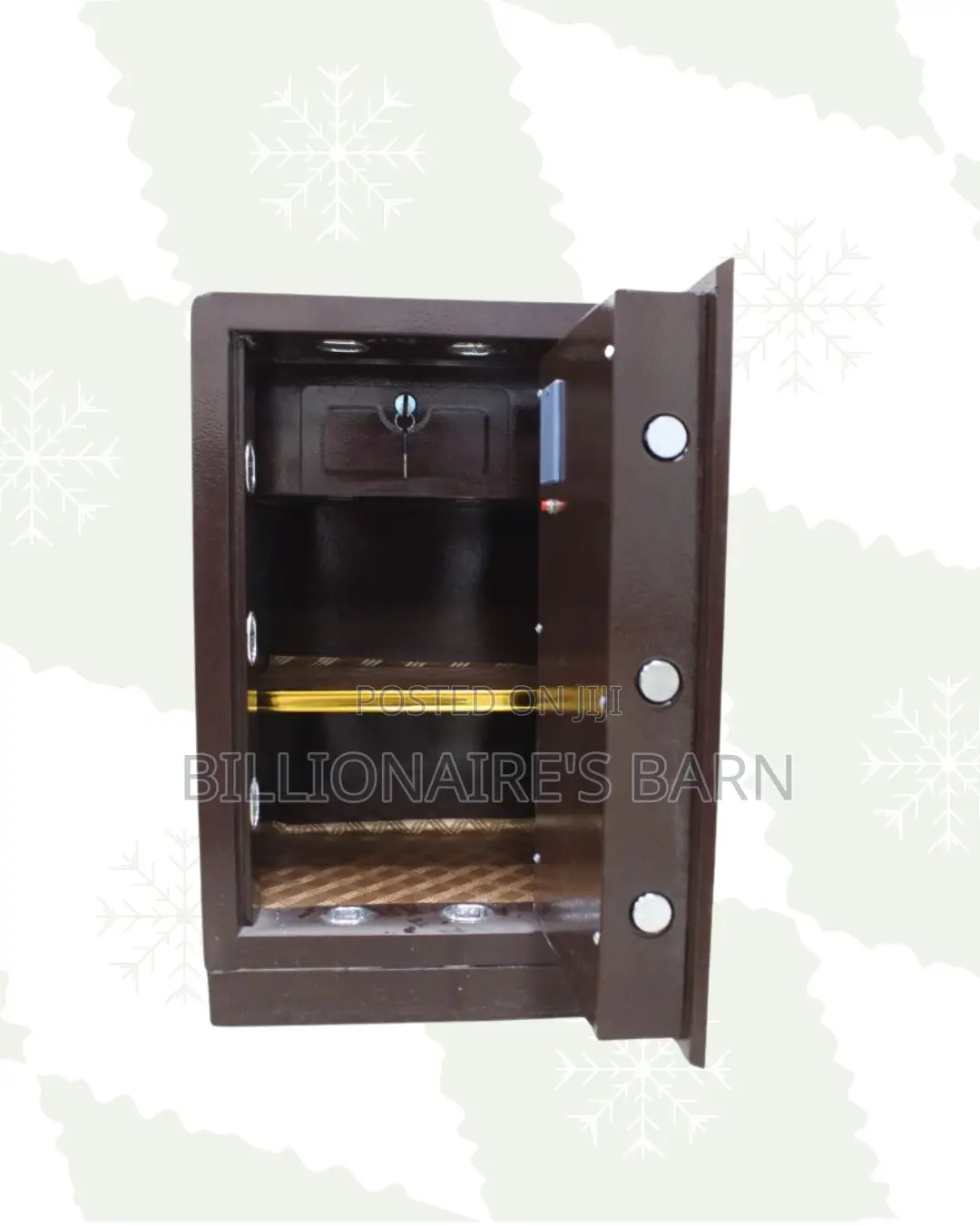 Fireproof Biometric Safe 70 Kg Programmable Keypad And Dual Alarm