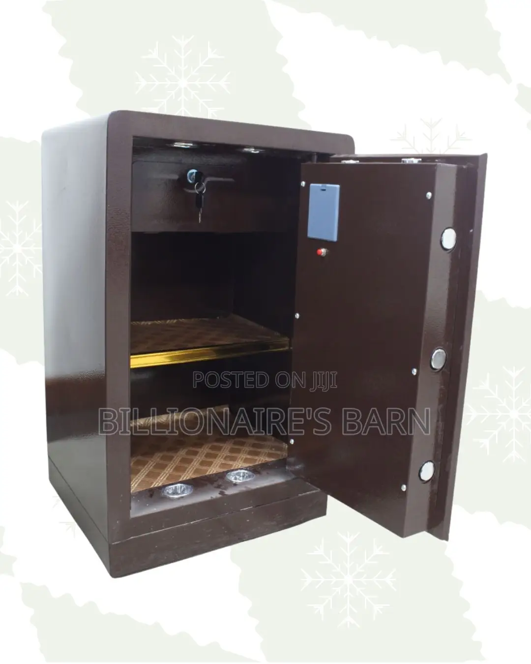 Fireproof Biometric Safe 70 Kg Programmable Keypad And Dual Alarm