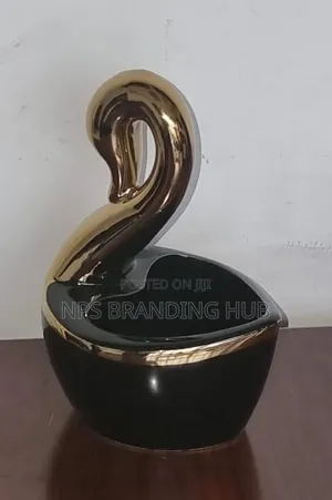 Ceramic Love Shape a Swan Bowl Multipurpose Organizer Zn