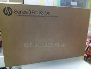 Hp Series 3 Pro 21.45" FHD Monitor - 322pe, Black Color
