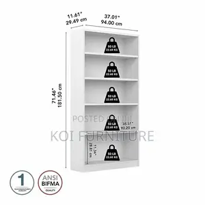 Storage Units; Home Office Spacious Bookshelf