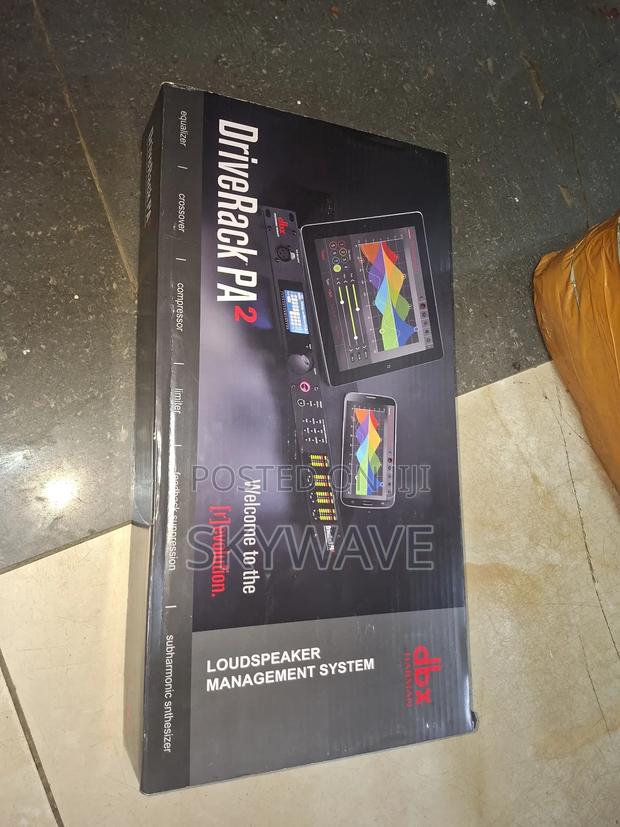 DBX Driverack Pa2 - main view