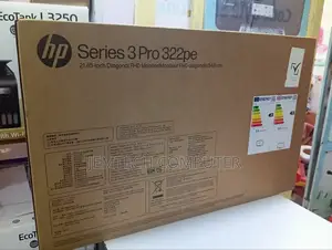 Hp Series 3 Pro 322pe 21.45 Inch FHD Black Monitor