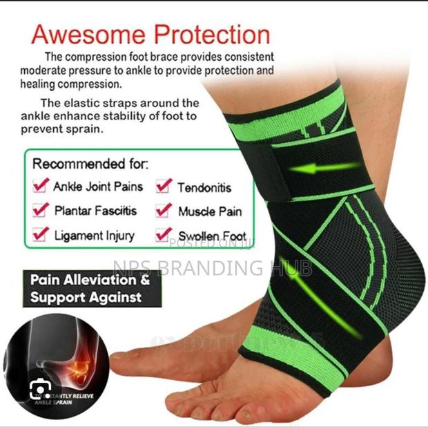 Heel Foot Ankle Support Wrap Zn - thumbnail 3